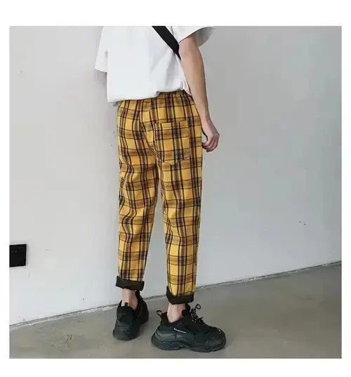 Other Youth Streetwear Plaid Pants Men Joggers Size US 33 - 4 Thumbnail