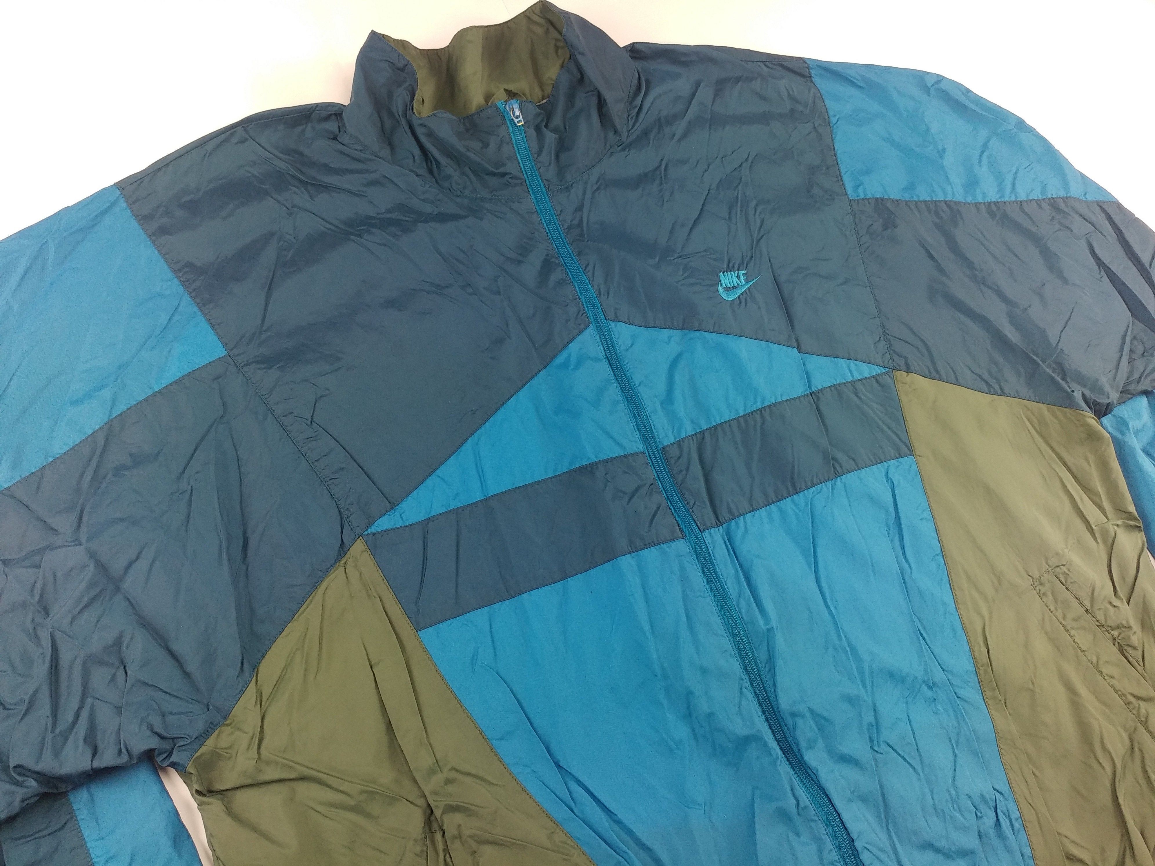 Nike Nike jacket, vintage track top, 90s skater 1990s Y2K XXL Size US XXL / EU 58 / 5 - 9 Thumbnail