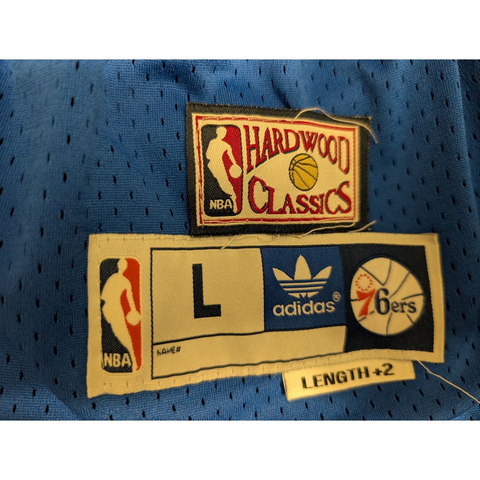 Adidas Adidas Philadelphia 76ers Julius Erving Mens L Blue jersey Size US L / EU 52-54 / 3 - 8 Thumbnail