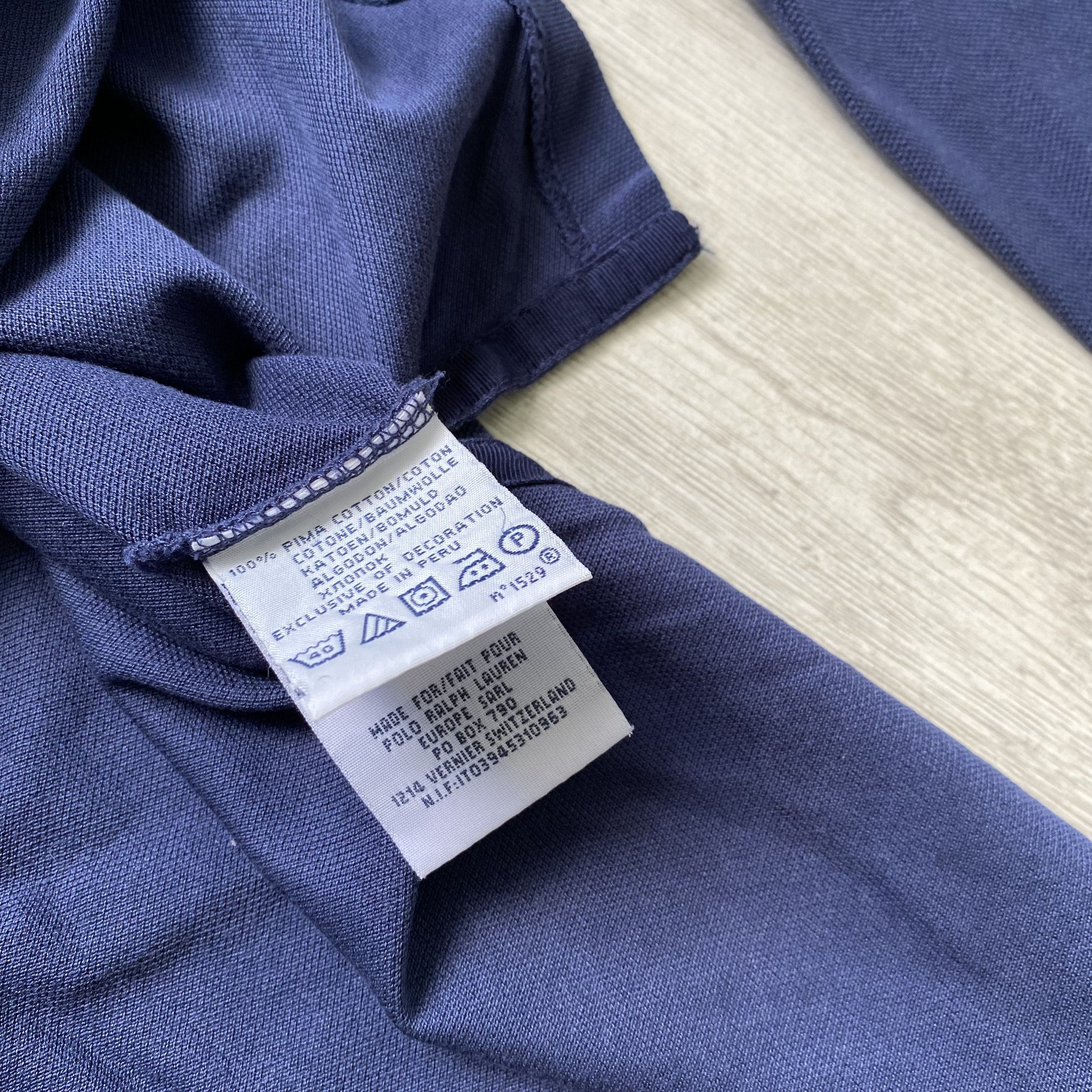 Polo Ralph Lauren Vintage 90s Polo Ralph Lauren rugby light shirt long sleeve Size US M / EU 48-50 / 2 - 7 Thumbnail
