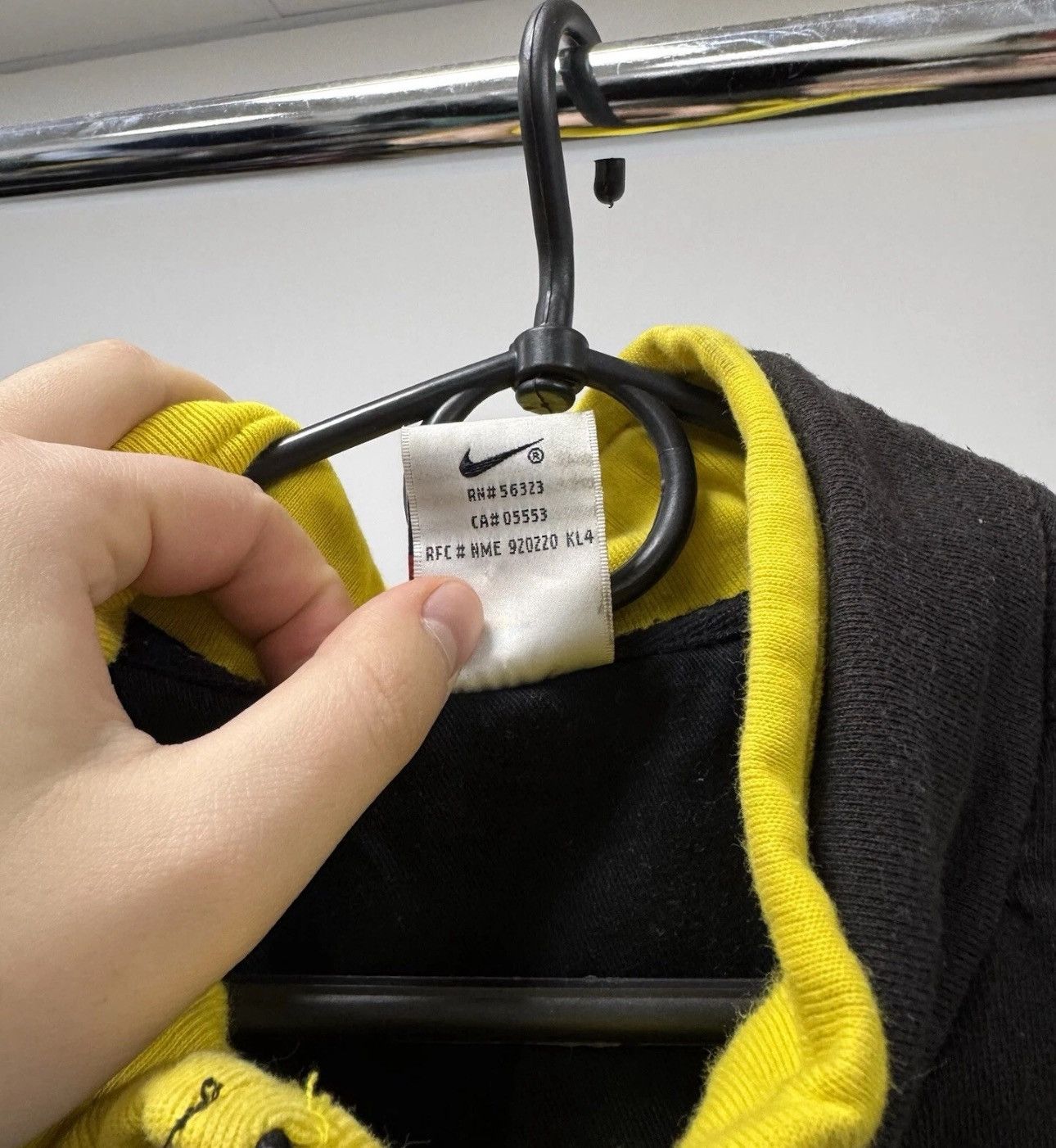 Nike × Vintage Vintage Nike Full Zip Sweatshirt Big Swoosh 90S Size US M / EU 48-50 / 2 - 5 Thumbnail