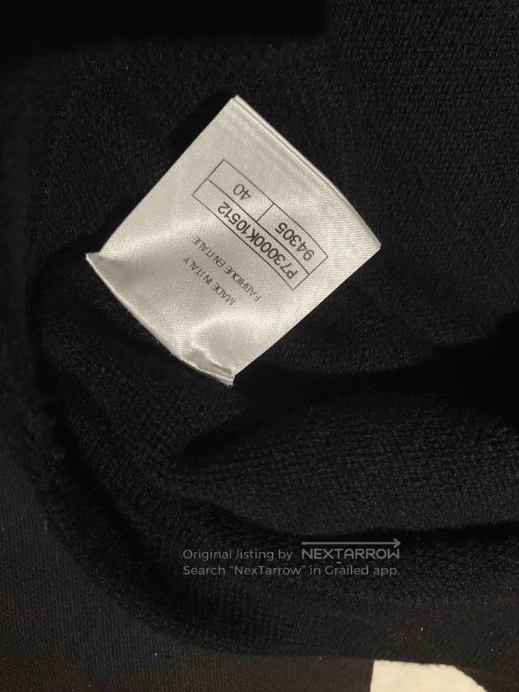 Chanel Chanel Black large diamond buckle full cashmere vest Size S / US 4 / IT 40 - 5 Thumbnail