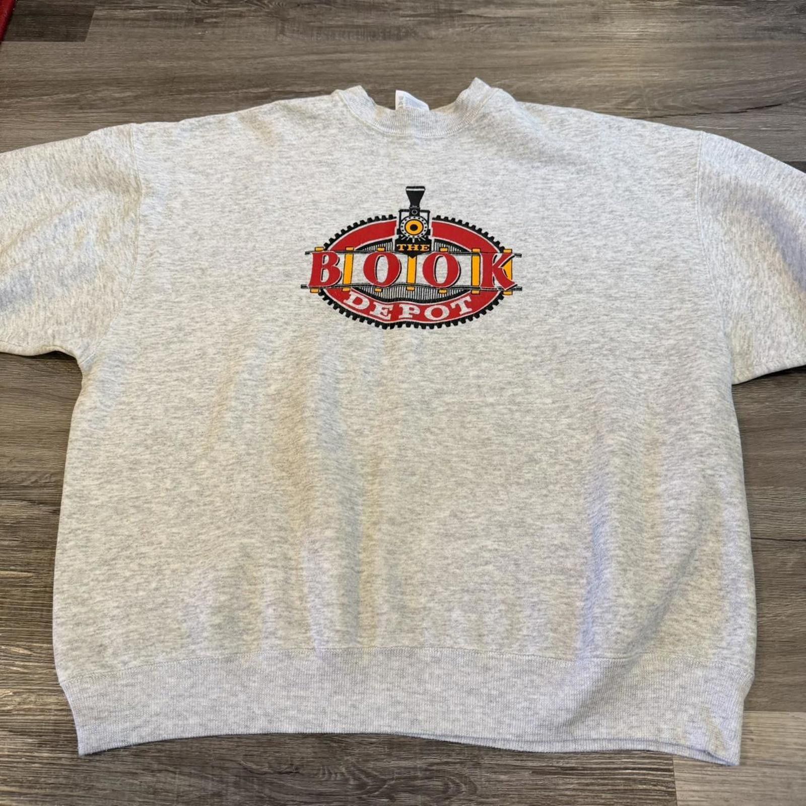 Hanes vintage the book depot crewneck sweatshirt XL/XXL Size US XL / EU 56 / 4 - 4 Thumbnail