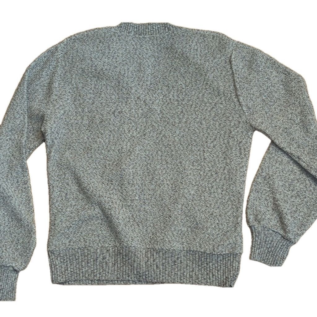 Vintage Vintage grandpa sweater v-neck textured knit medium tan Size US M / EU 48-50 / 2 - 2 Thumbnail