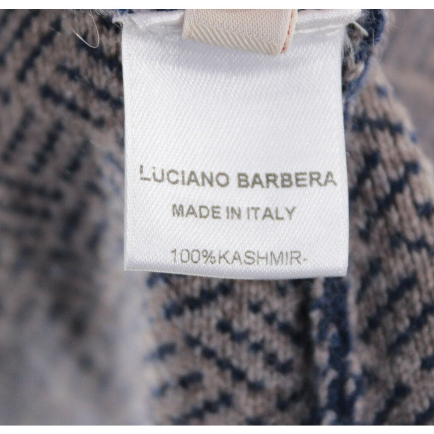 Luciano Barbera Luciano Barbera Sweater Size US XL in Blue Size US XL / EU 56 / 4 - 8 Thumbnail