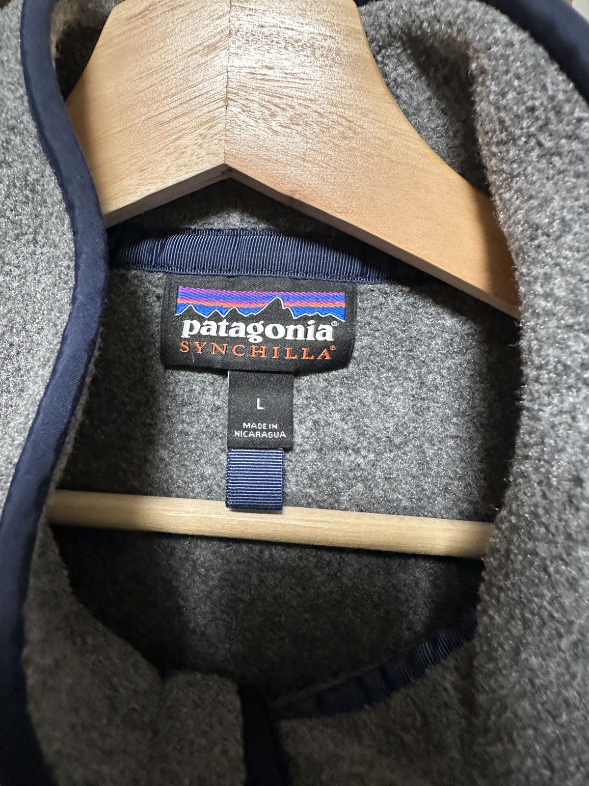 Patagonia Men's Synchilla® Snap-T® Fleece Pullover Grey Size US L / EU 52-54 / 3 - 2 Thumbnail