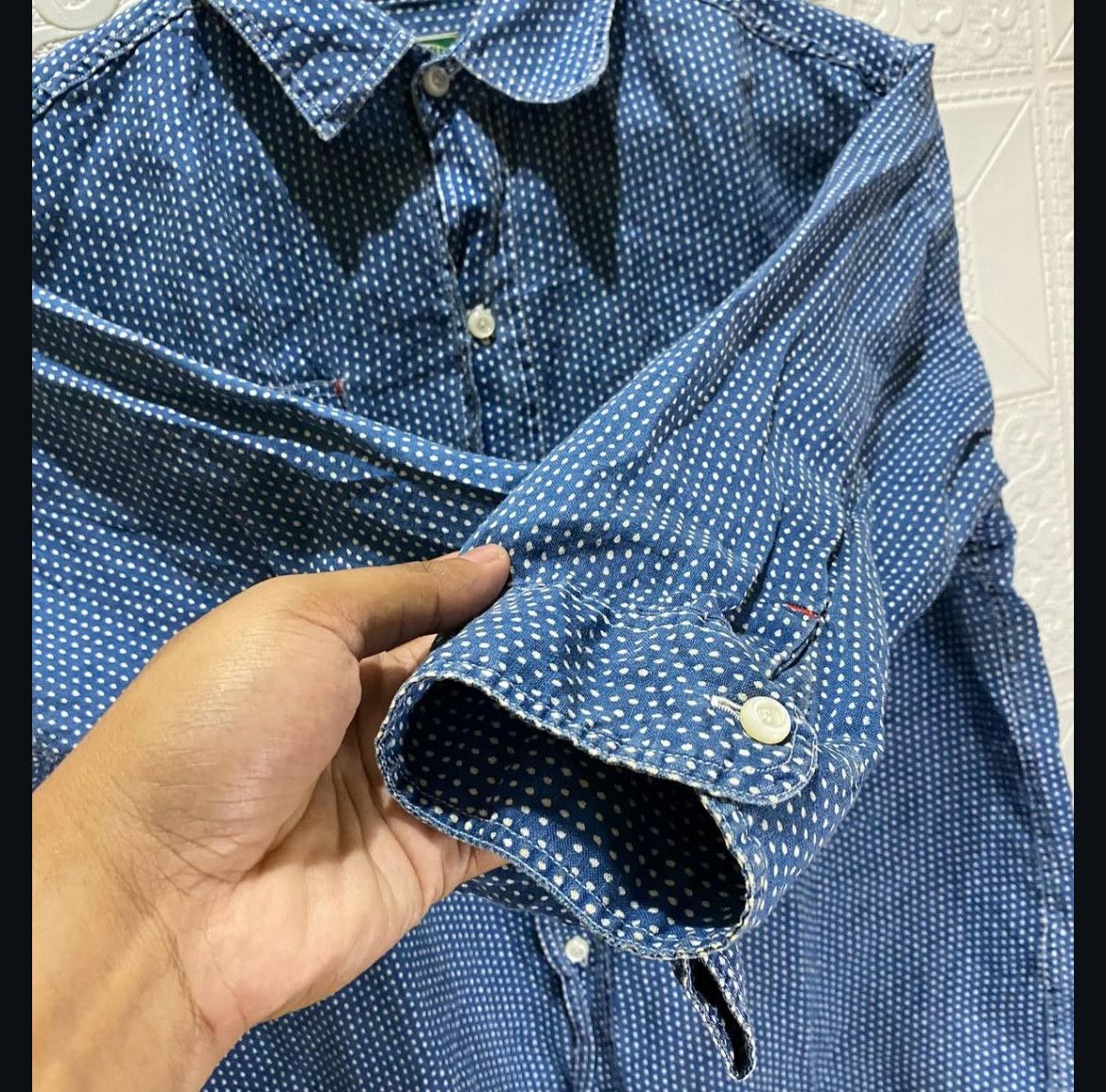 Sugar Cane 2000s Sugar Cane Polkadot Button Shirt Size US M / EU 48-50 / 2 - 3 Thumbnail