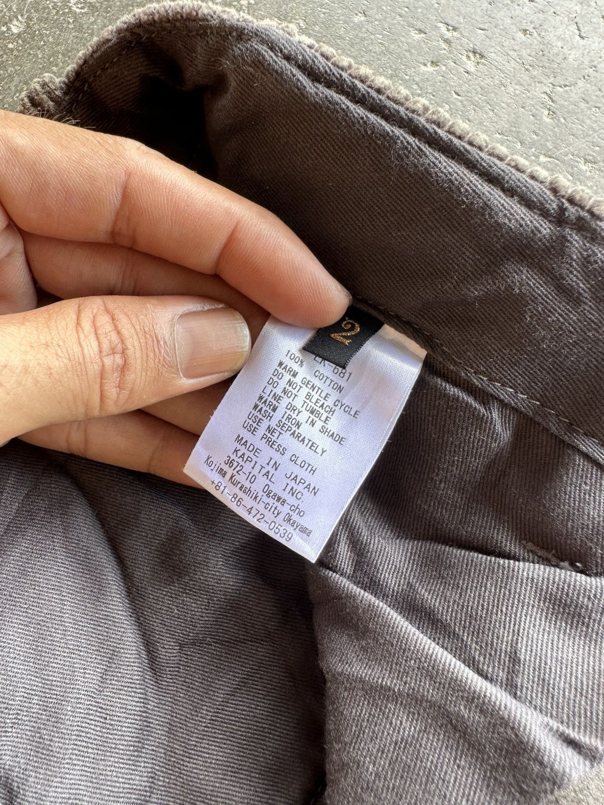 Kapital BEST OFFERS ACCEPT 🔥 KAPITAL VELVET CORDUROY OVER PANTS W29 Size US 29 - 9 Thumbnail