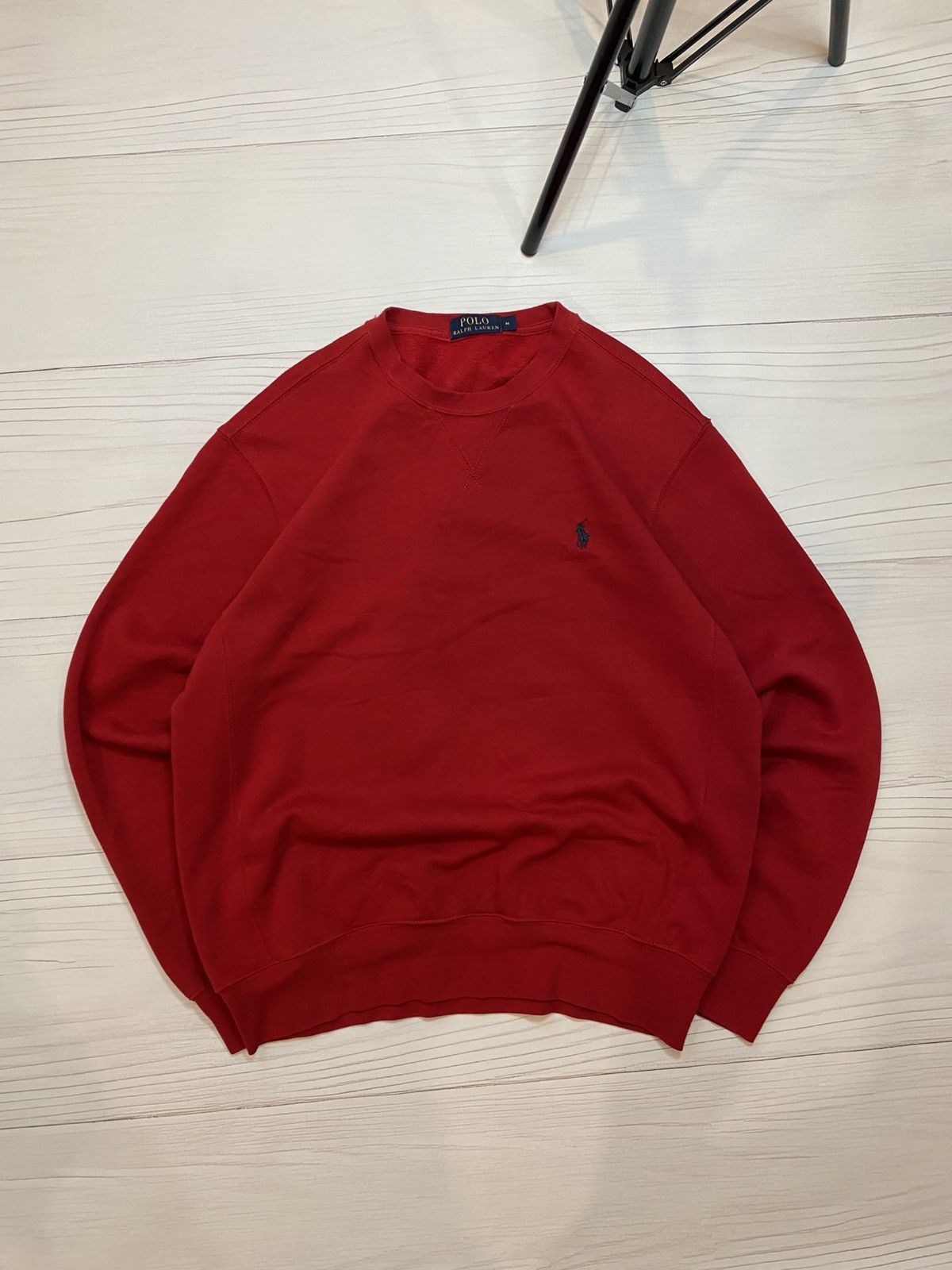 Polo Ralph Lauren Vintage Polo Ralph Lauren y2k sweatshirt Red Colour Size M Size US M / EU 48-50 / 2 - 3 Thumbnail