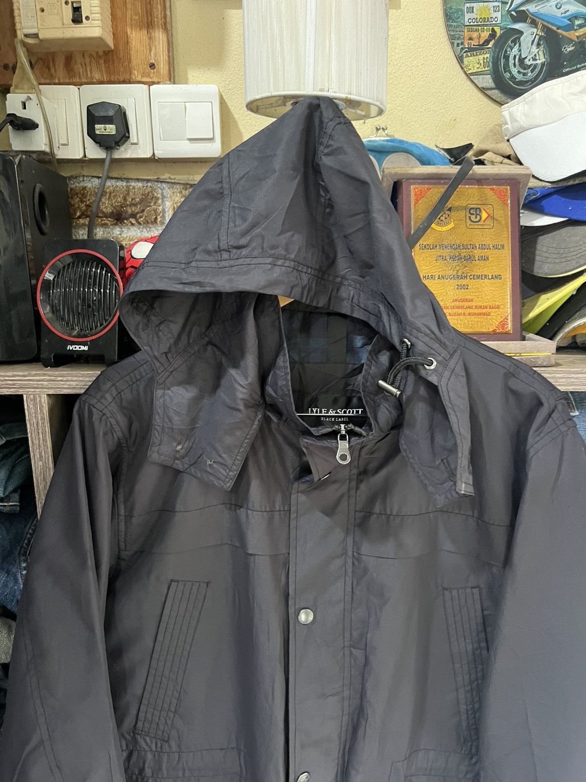 Lyle & Scott 🔥Lyle & Scott Black Label Hoodie Jacket Size US L / EU 52-54 / 3 - 3 Thumbnail