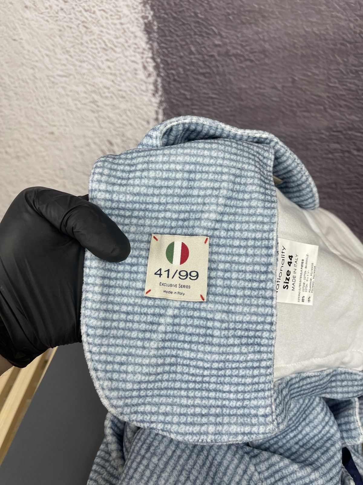 Designer Nationality wmns blazer Made in Italy exclusive series 41/99 Size M / US 6-8 / IT 42-44 - 14 Thumbnail