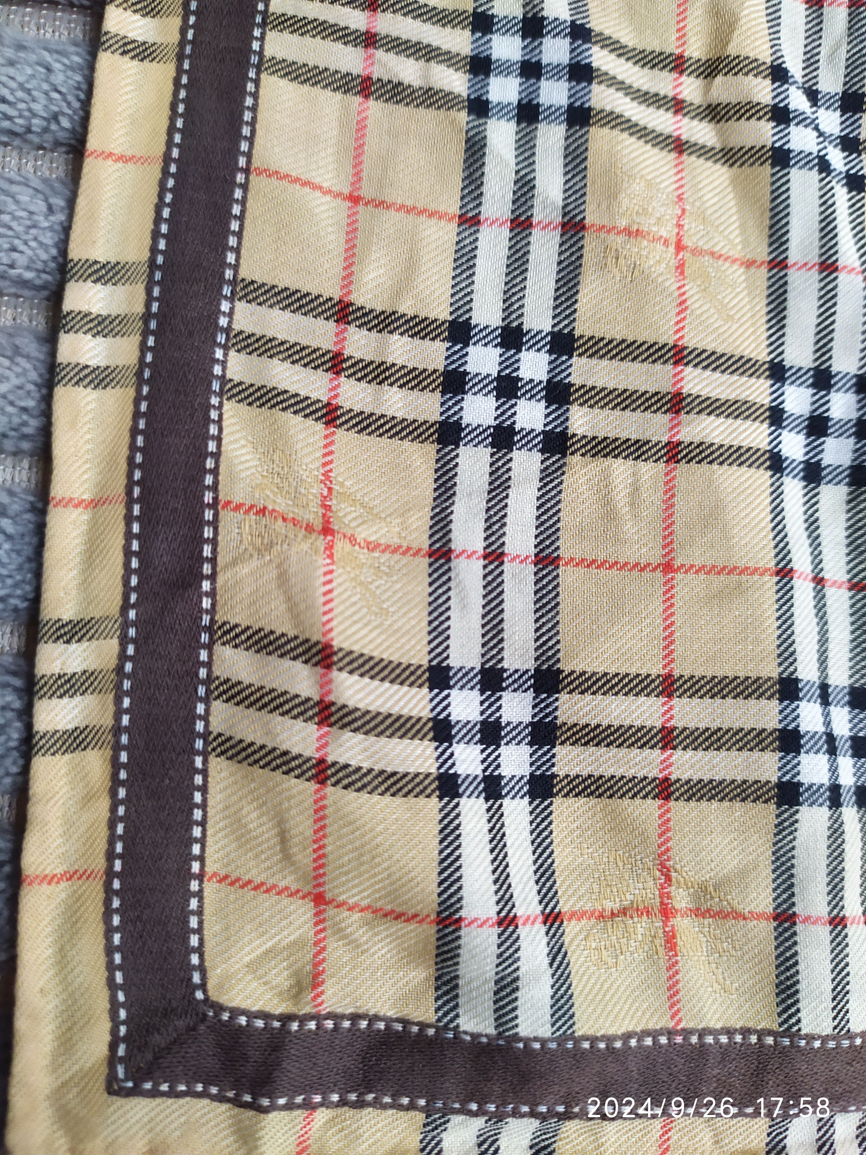 Burberry × Vintage Vintage Burberry Handkerchief Neckerchief Bandana Size ONE SIZE - 6 Thumbnail