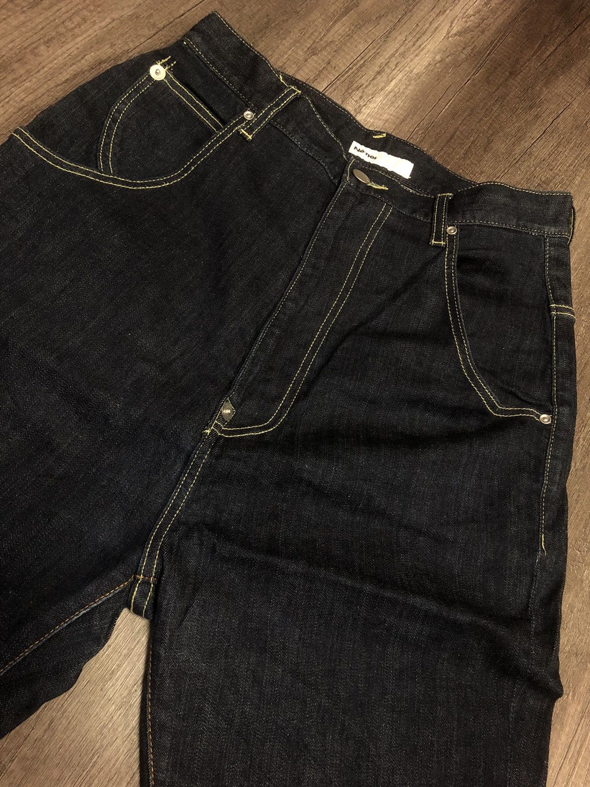 Issey Miyake × Ne-Net × Vintage Ne-net Issey Miyake Denim Jeans Japanese Designer Size 28" / US 6 / IT 42 - 4 Thumbnail