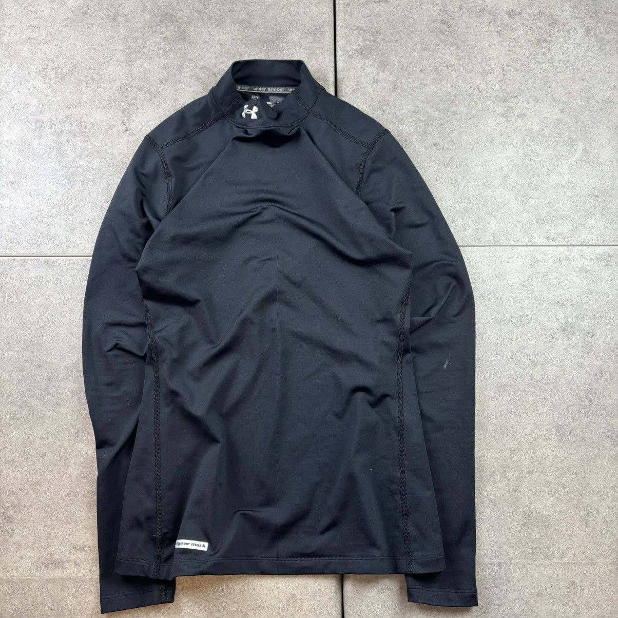 Under Armour Black under armour fitted cold gear mockneck long sleeve Size US S / EU 44-46 / 1 - 1 Thumbnail