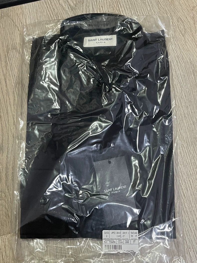 Saint Laurent Paris Saint Laurent Men's Dress Shirt Size US M / EU 48-50 / 2 - 1 Thumbnail
