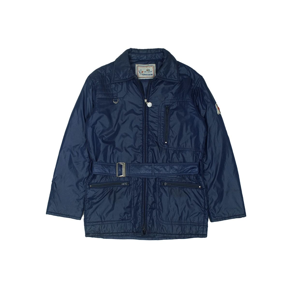 Moncler *NoTariff 90s Moncler Belted Jacket Size M / US 6-8 / IT 42-44 - 1 Thumbnail