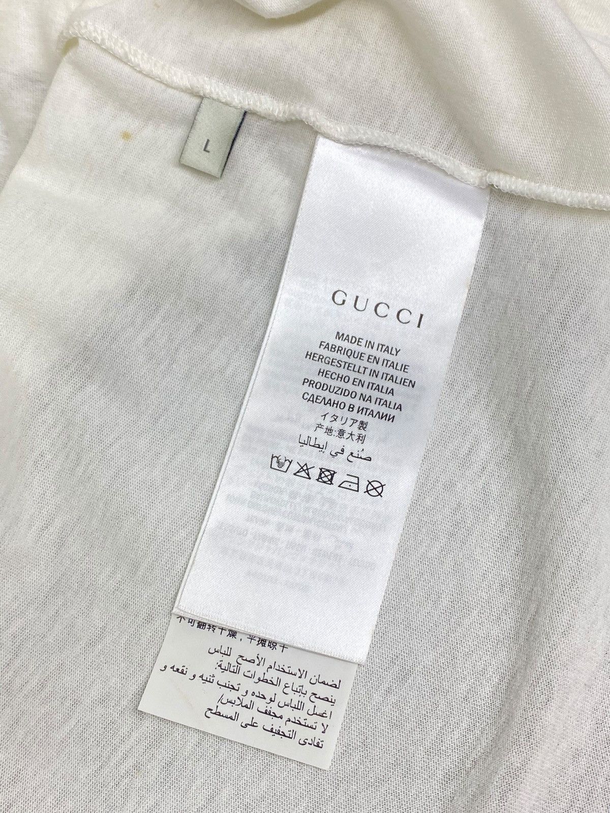 Gucci 🔥 GUCCI LOGO TEE Y2K VIBES LIGHTWEIGHT ITALIAN FLEX PIECE Size US L / EU 52-54 / 3 - 11 Thumbnail