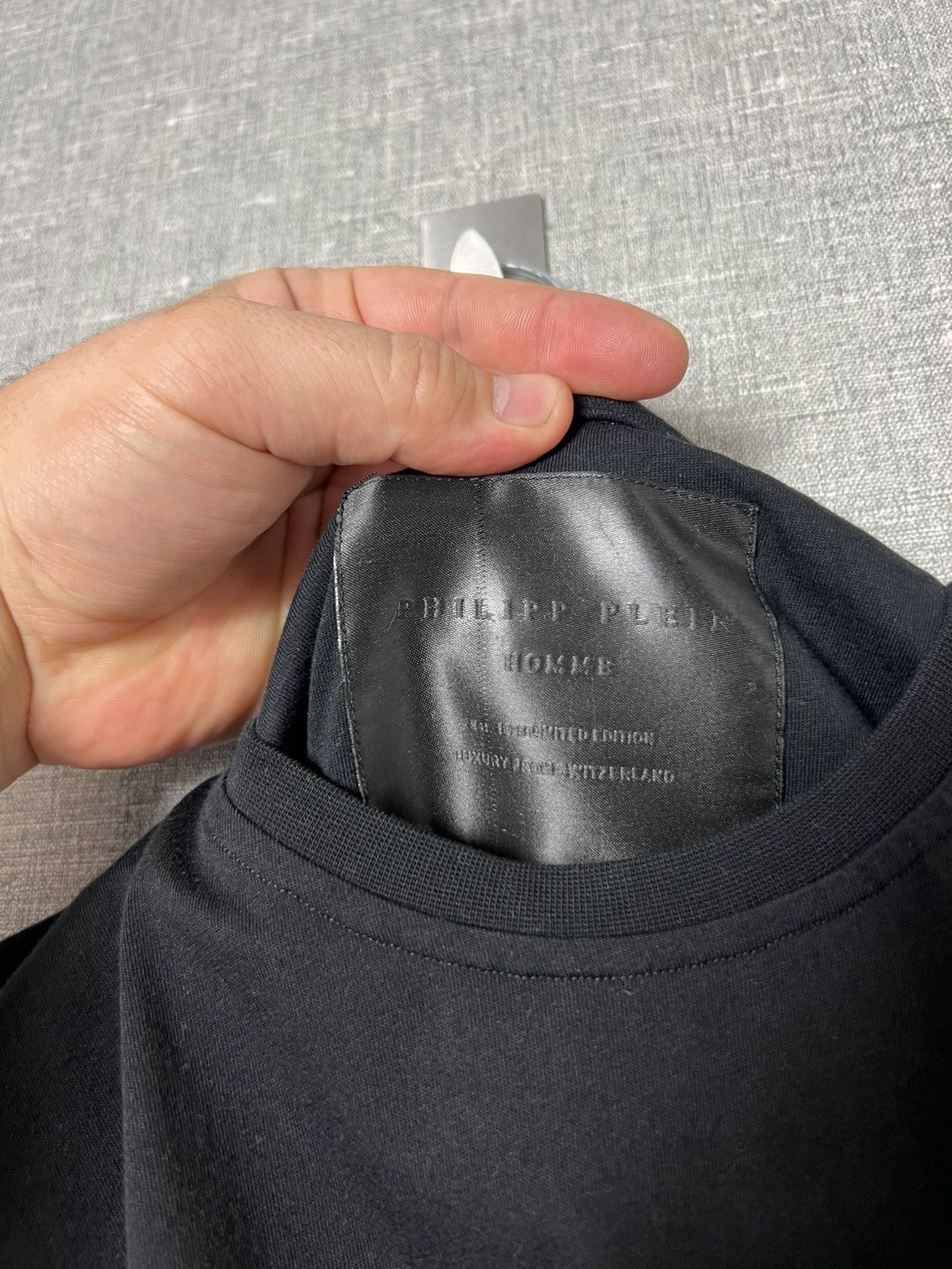 Philipp Plein Philipp Plein Destroy Beverly Hills Big Logo Men’s Tee Size US M / EU 48-50 / 2 - 12 Thumbnail