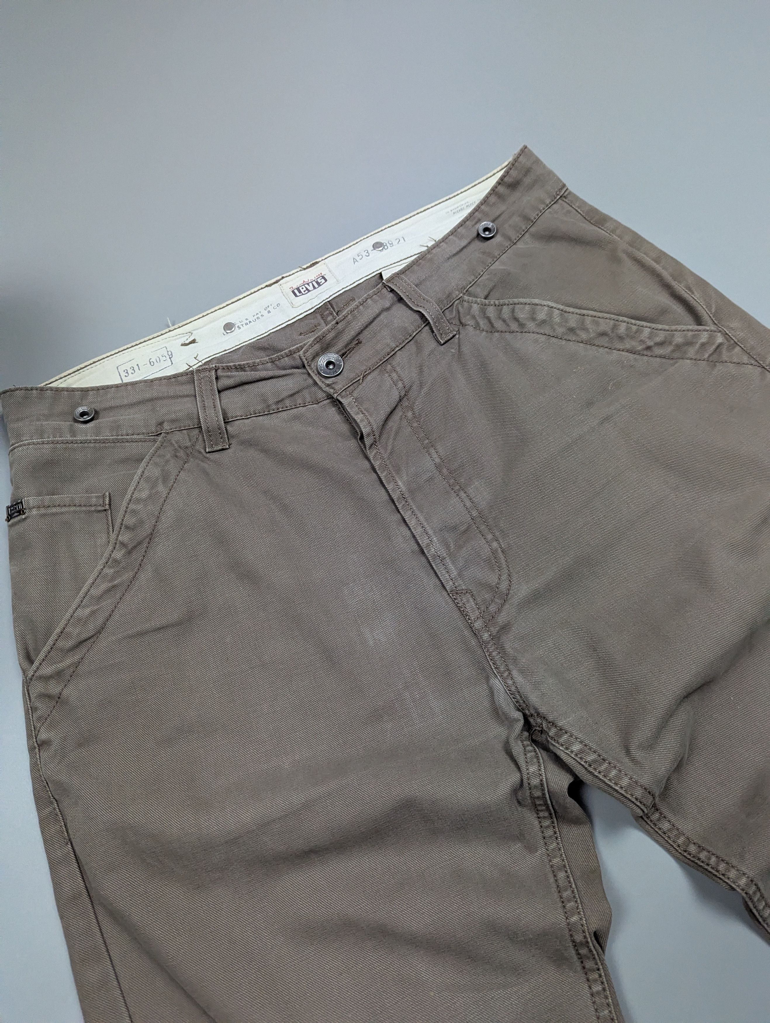 Levi's × Vintage LEVIS Vintage Men's Shabby Gray Cargo Shorts Bermuda W34 Size US 34 / EU 50 - 11 Thumbnail