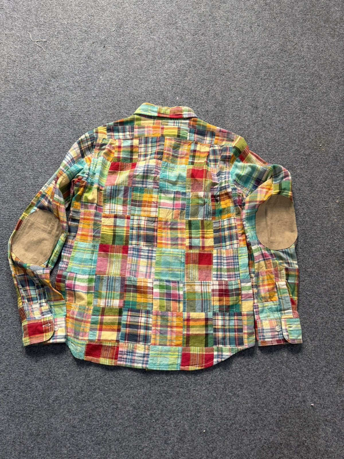 Bape Bape Madras Patchwork button up shirt Size US XS / EU 42 / 0 - 2 Thumbnail
