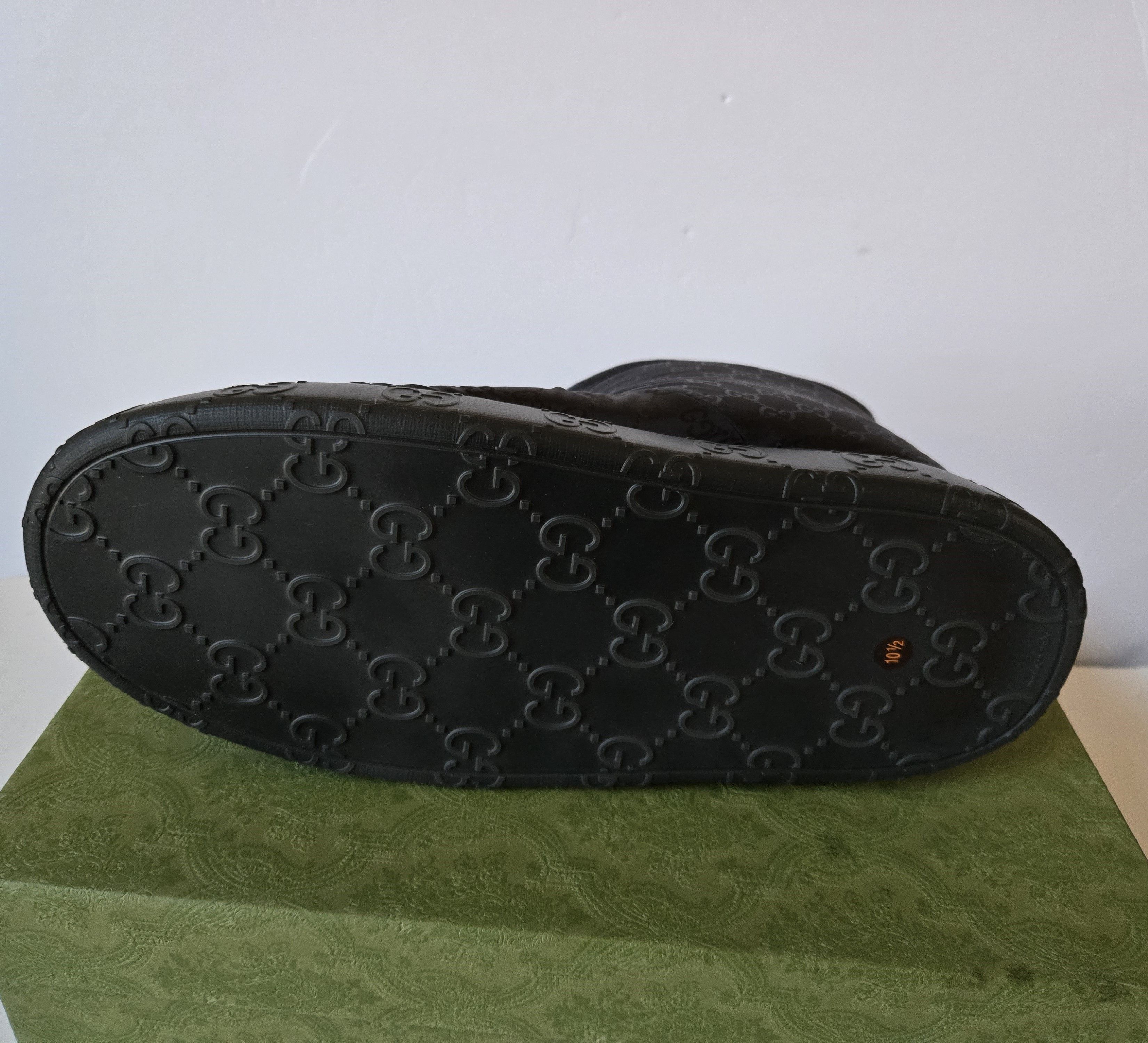 Gucci NIB Gucci GG nylon ankle boots- size G 10.5/ US 11.5 Size US 11.5 / EU 44-45 - 6 Thumbnail