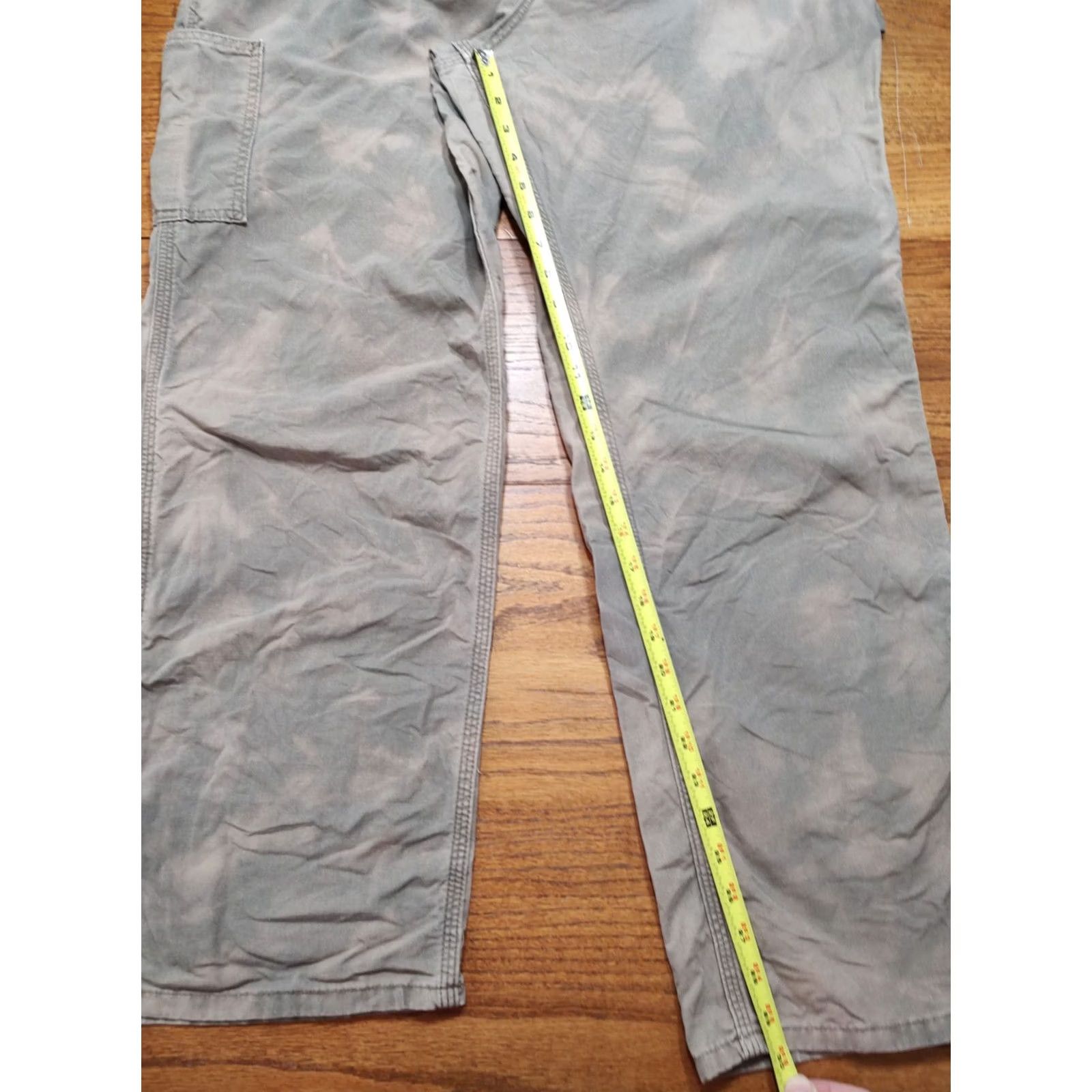 Carhartt Carhartt Carpenter Pants Brown Acid Wash Tie Dye Canvas Mens 38x30 Grunge Workwear Size US 38 / EU 54 - 7 Thumbnail