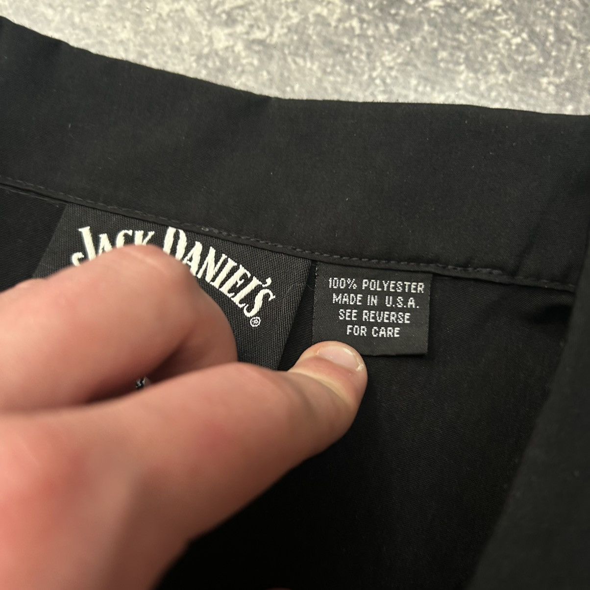 Vintage Vintage Jack Daniels 2005 Overprinted graphic button shirt Size US XL / EU 56 / 4 - 10 Thumbnail