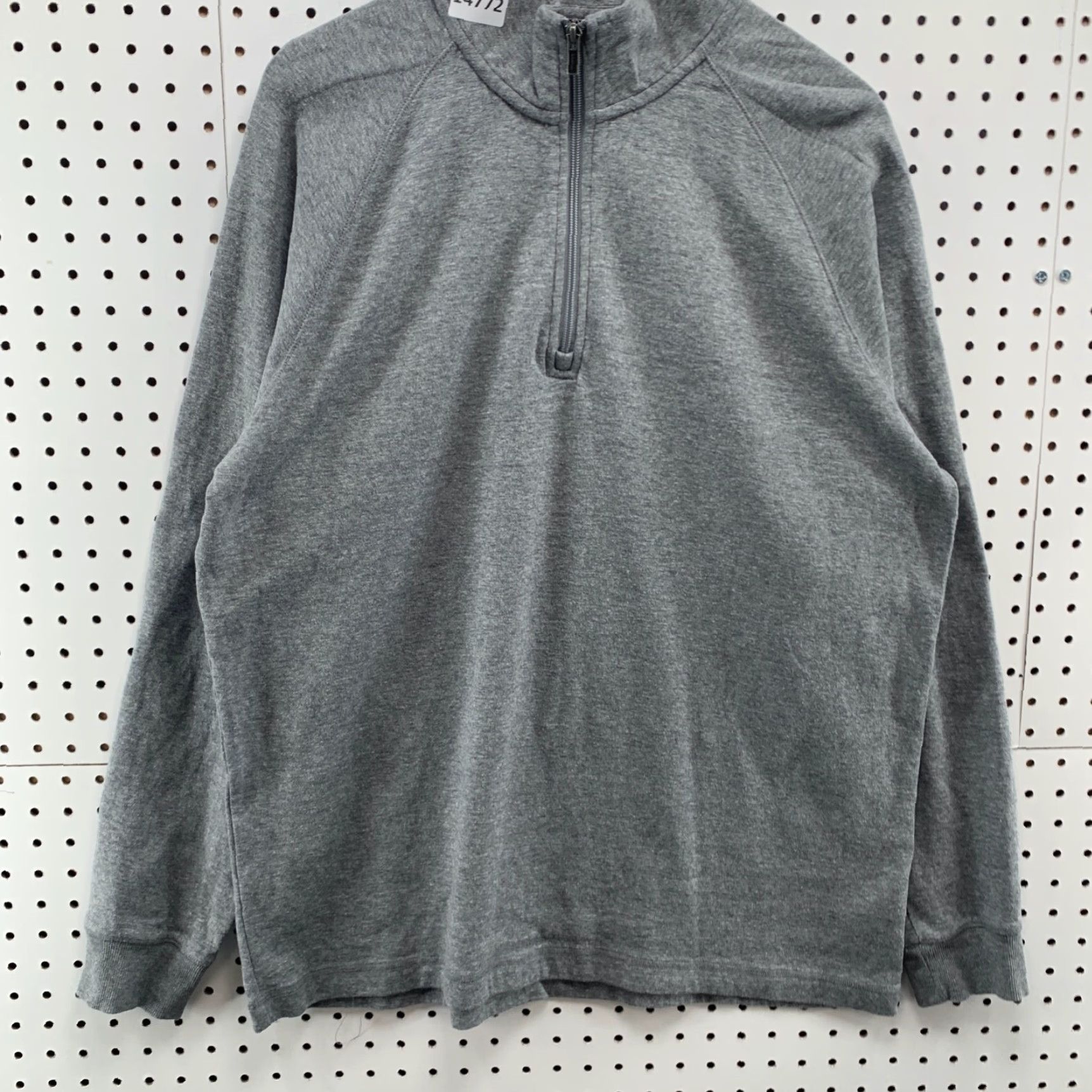 Vintage LL Bean 1/4 Zip Sweater Pullover Mens Size L Gray Tall Size US XL / EU 56 / 4 - 3 Thumbnail