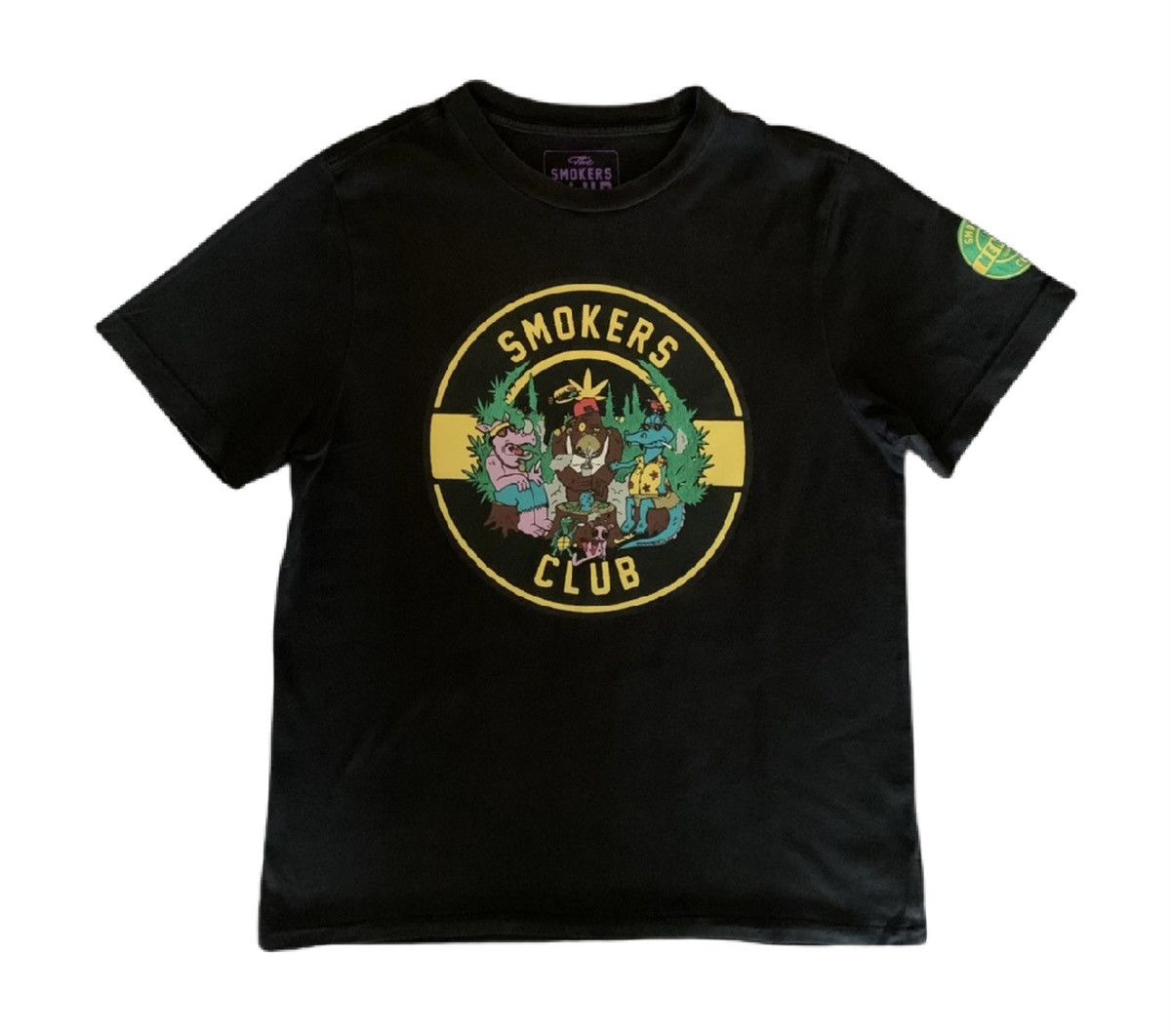 Ecko Unltd. Vintage Ecko Unltd x The Smokers Club T-Shirt Size S Size US S / EU 44-46 / 1 - 1 Thumbnail