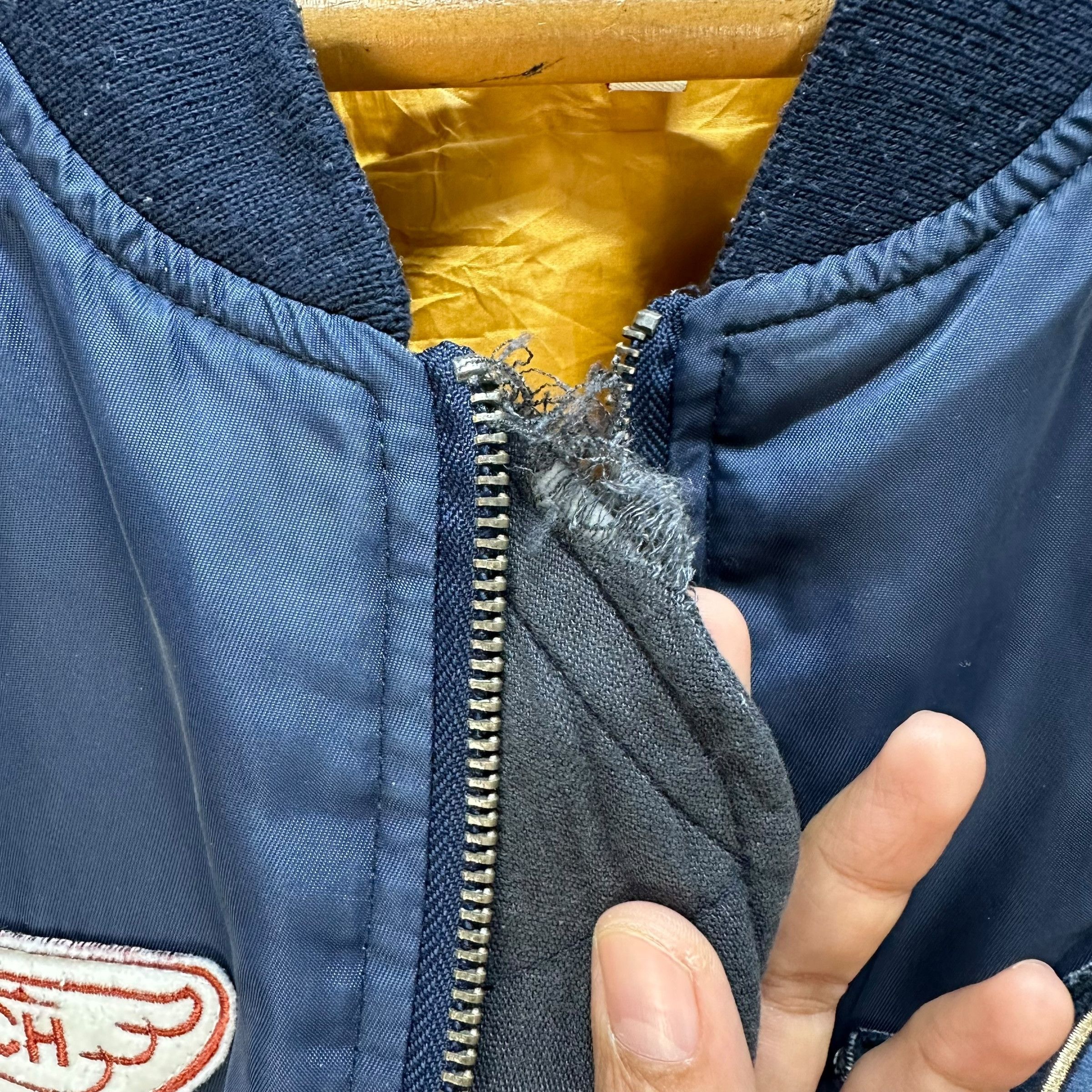 Lee LEE COOPER Patches Logo Bomber Jacket #94-1450 Size US L / EU 52-54 / 3 - 11 Thumbnail