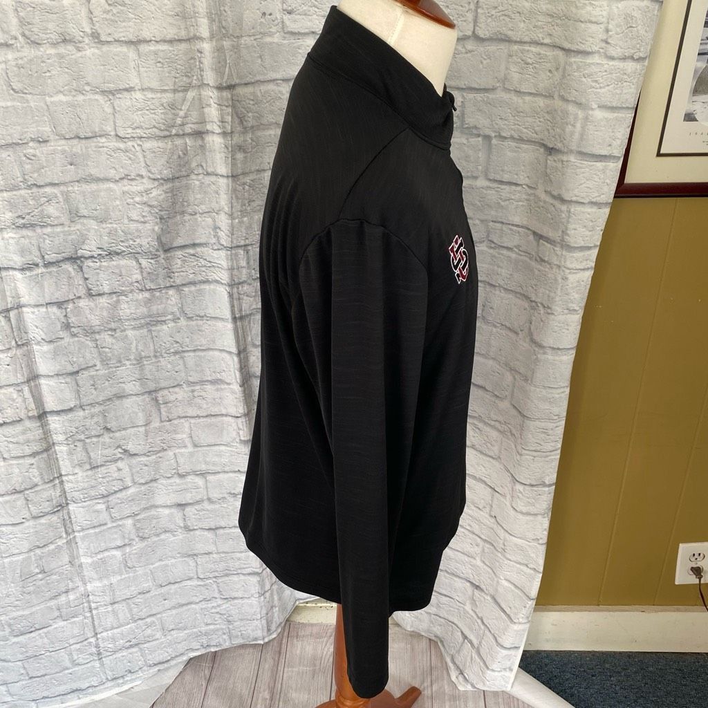 Nike Nike Men XL drifit 1/4 zip Longsleeve pullover collegiate we Size US XL / EU 56 / 4 - 4 Thumbnail