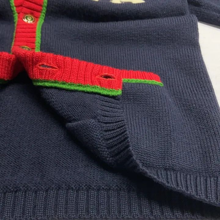 Gucci Gucci Gucci MLB Patch V-Neck Knit Cardigan -2506 Size US M / EU 48-50 / 2 - 7 Thumbnail