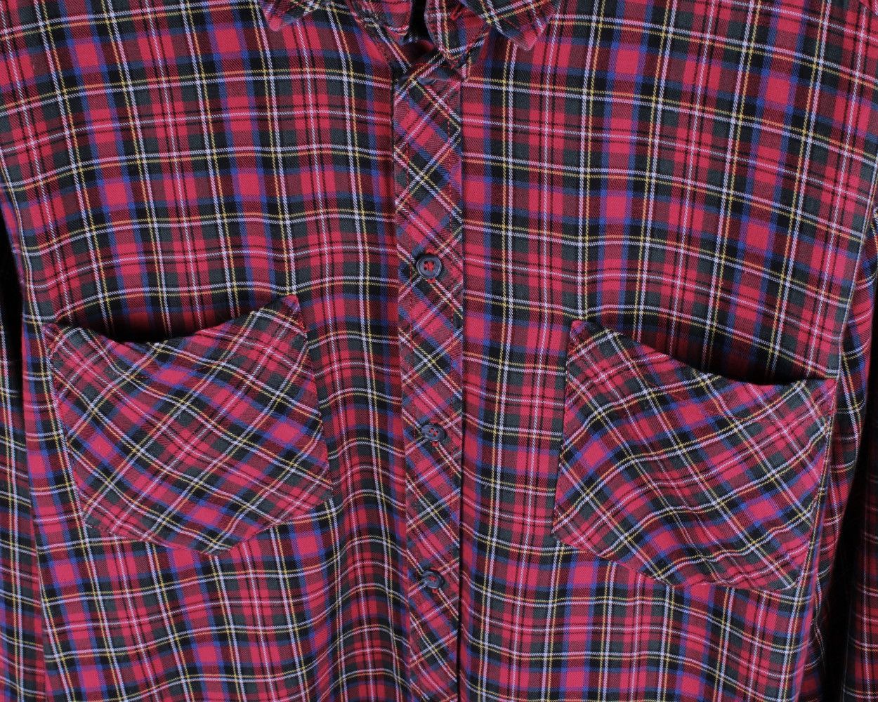 Designer × Dolce & Gabbana Dolce & Gabbana George Plaid Red Long Sleeve Button Shirt Size US L / EU 52-54 / 3 - 3 Thumbnail