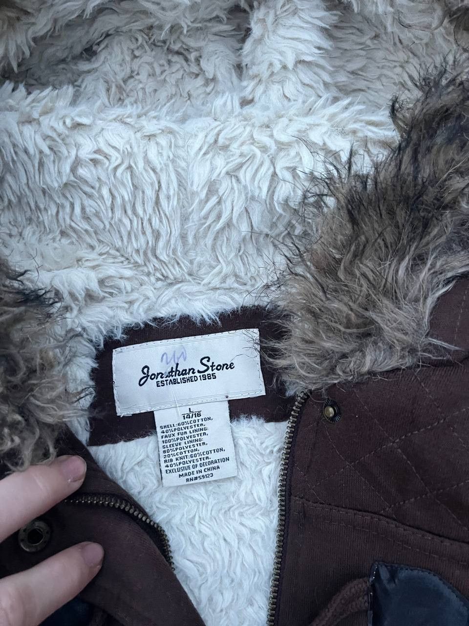 Japanese Brand Fur Fuzzy Brown If Six Was Nine Style Mohair Faded Hoodie Size M / US 6-8 / IT 42-44 - 4 Thumbnail