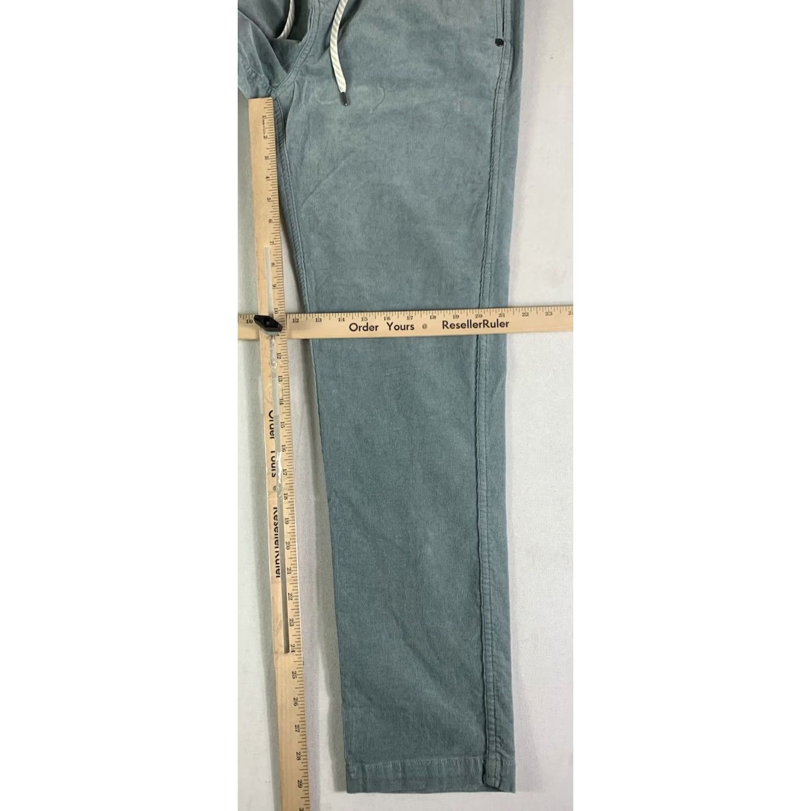 Vuori Vuori Corduroy Pants Mens Large Green Elastic Drawstring V440 Stretch (fit 32x30) Size US 33 - 5 Thumbnail