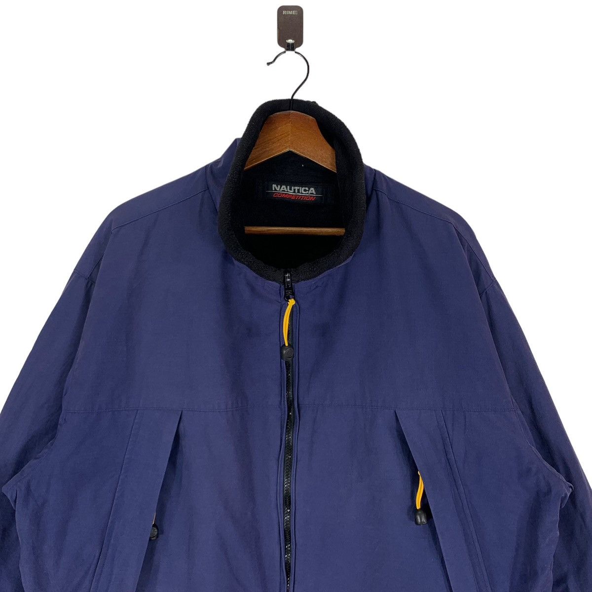 Nautica × Vintage Vintage Nautica Reversible Fleece Nylon Outdoor Size US L / EU 52-54 / 3 - 3 Thumbnail