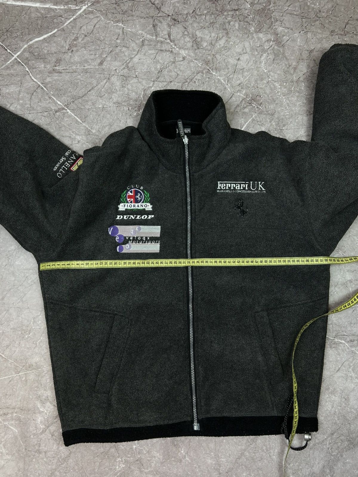 Ferrari Vintage 1999 Ferrari Nascar Fleece Jacket Size US M / EU 48-50 / 2 - 19 Thumbnail