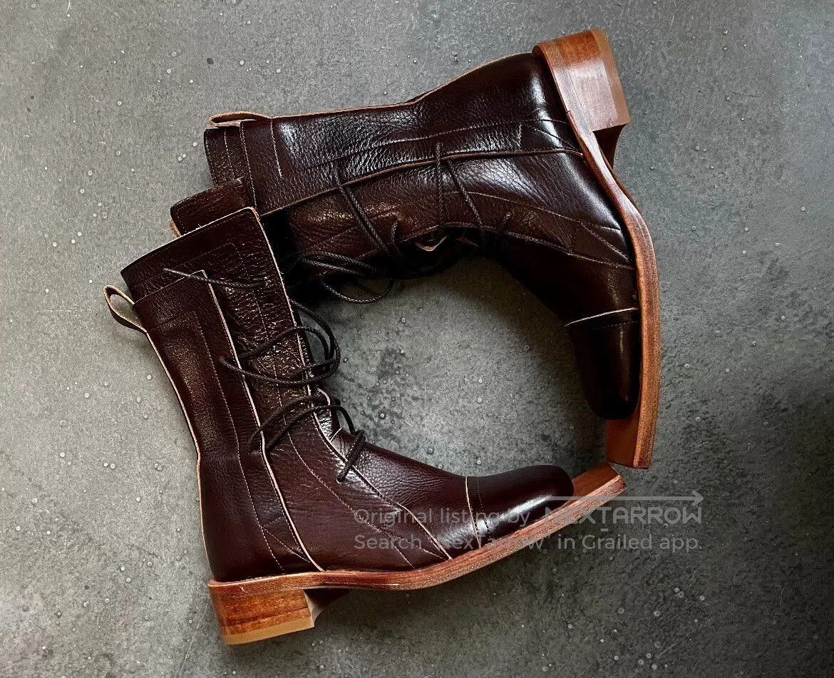 Beauty Beast stylish leather lace. Size US 9 / EU 42 - 3 Thumbnail