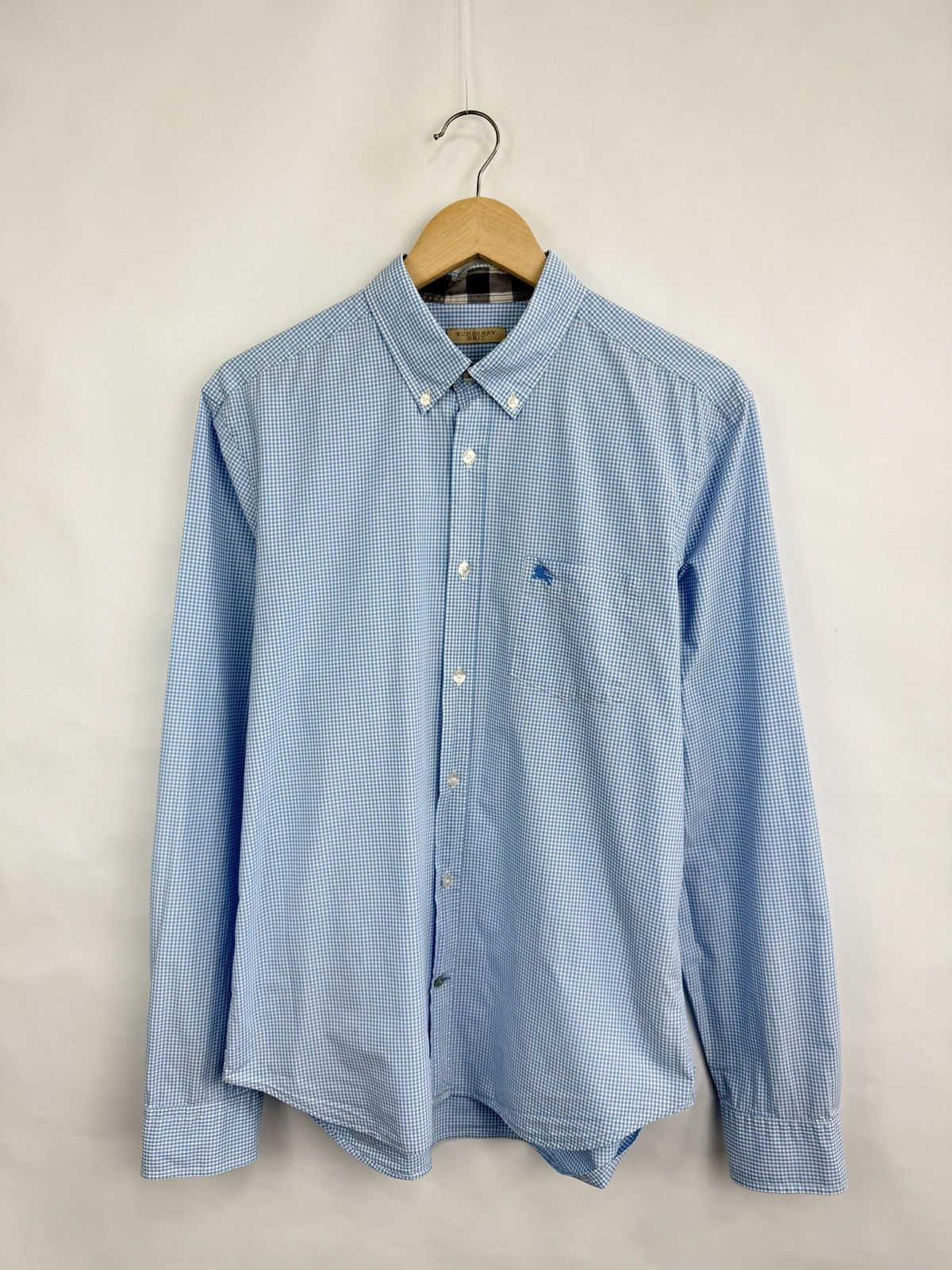 Burberry 🇬🇧 Vintage Burberry Brit Shirt Rare Retro Hype Y2K Size US L / EU 52-54 / 3 - 8 Thumbnail
