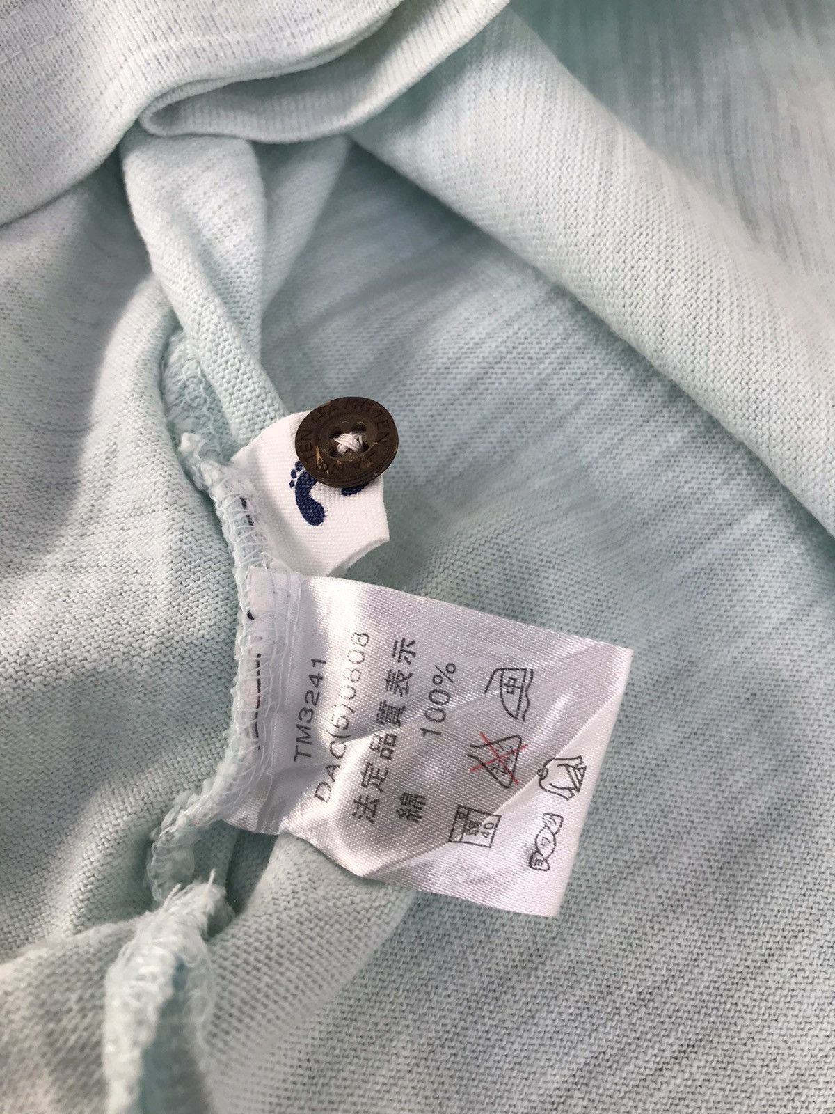 Hang Ten × Japanese Brand Vintage Hang Ten Half Button Design Striped Long Sleeve Size US M / EU 48-50 / 2 - 8 Thumbnail