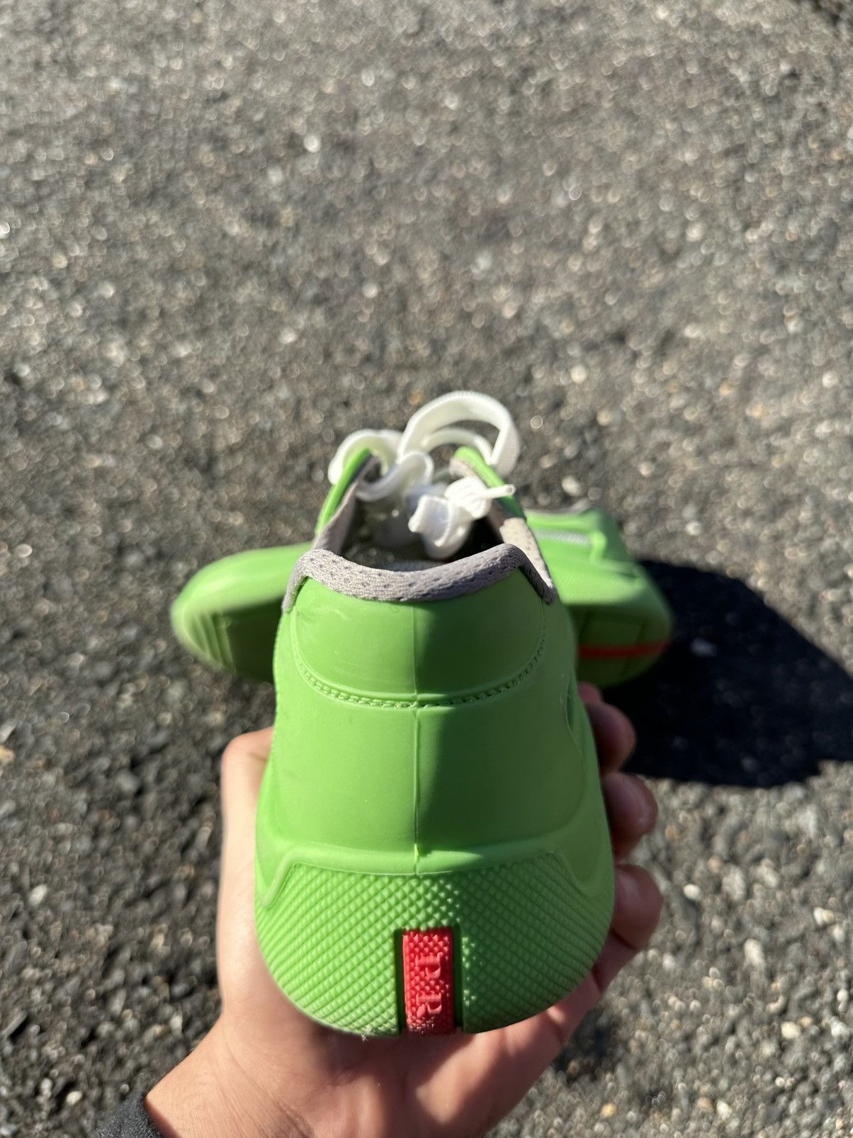 Prada Prada America’s Cup Soft Rubber Green Size US 6 / EU 39 - 4 Thumbnail