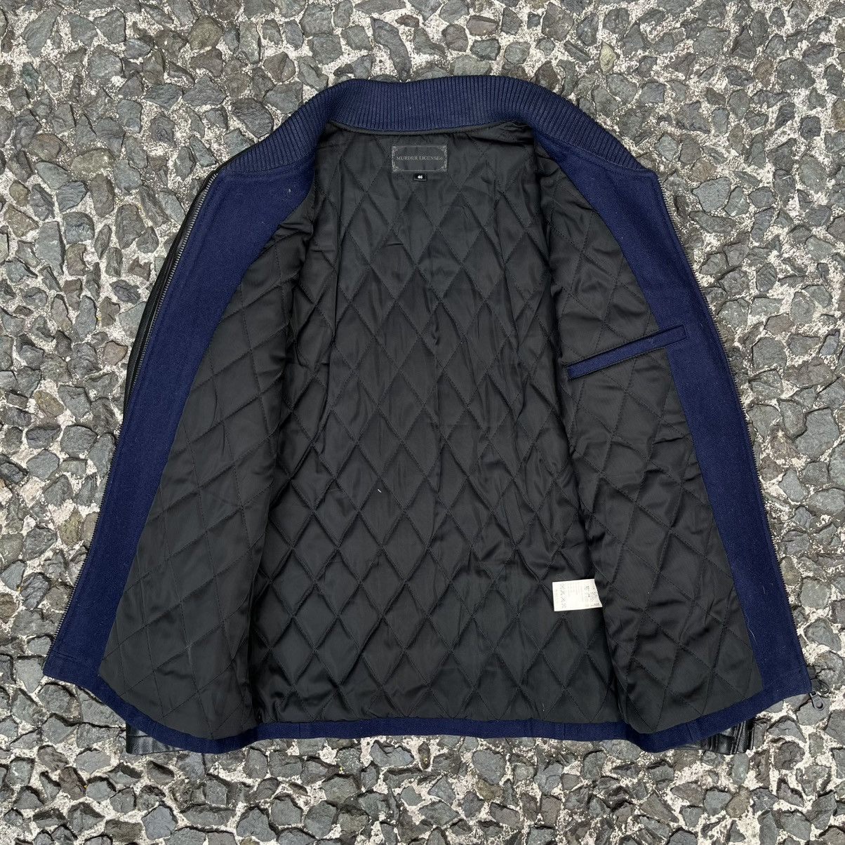 Murder License Murder License Wool & Goat Leather Hybrid Jacket Size US S / EU 44-46 / 1 - 13 Thumbnail