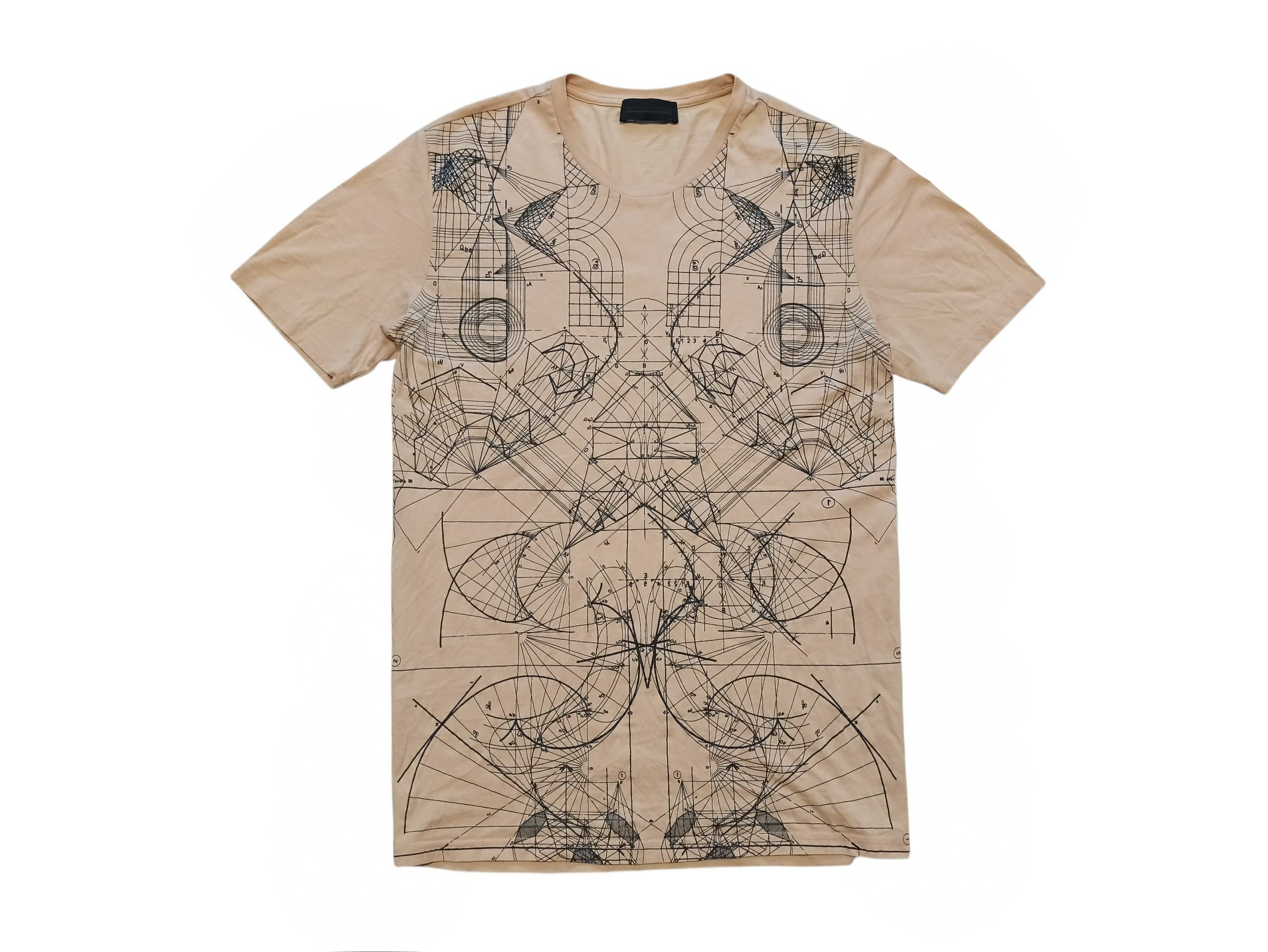 Diesel Black Gold Diesel Black Gold Architectural Sketch Graphic Tee Size US L / EU 52-54 / 3 - 1 Thumbnail