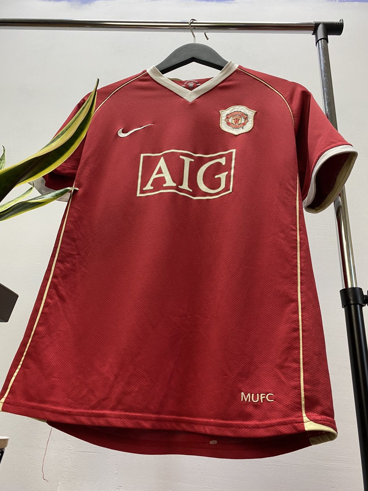 Vintage Manchester United vintage Nike Boys XL 2006-2007 jersey Size US S / EU 44-46 / 1 - 5 Thumbnail
