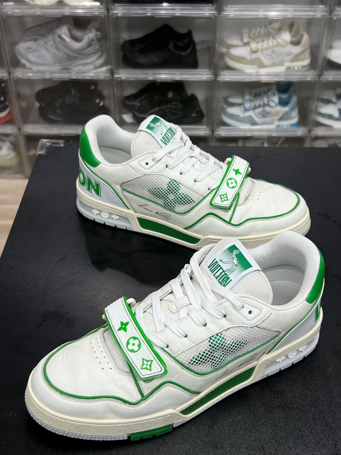 Louis Vuitton Louis Vuitton Training Green Lowtop Sneakers 10.5 Men Size US 10.5 / EU 43-44 - 1 Thumbnail