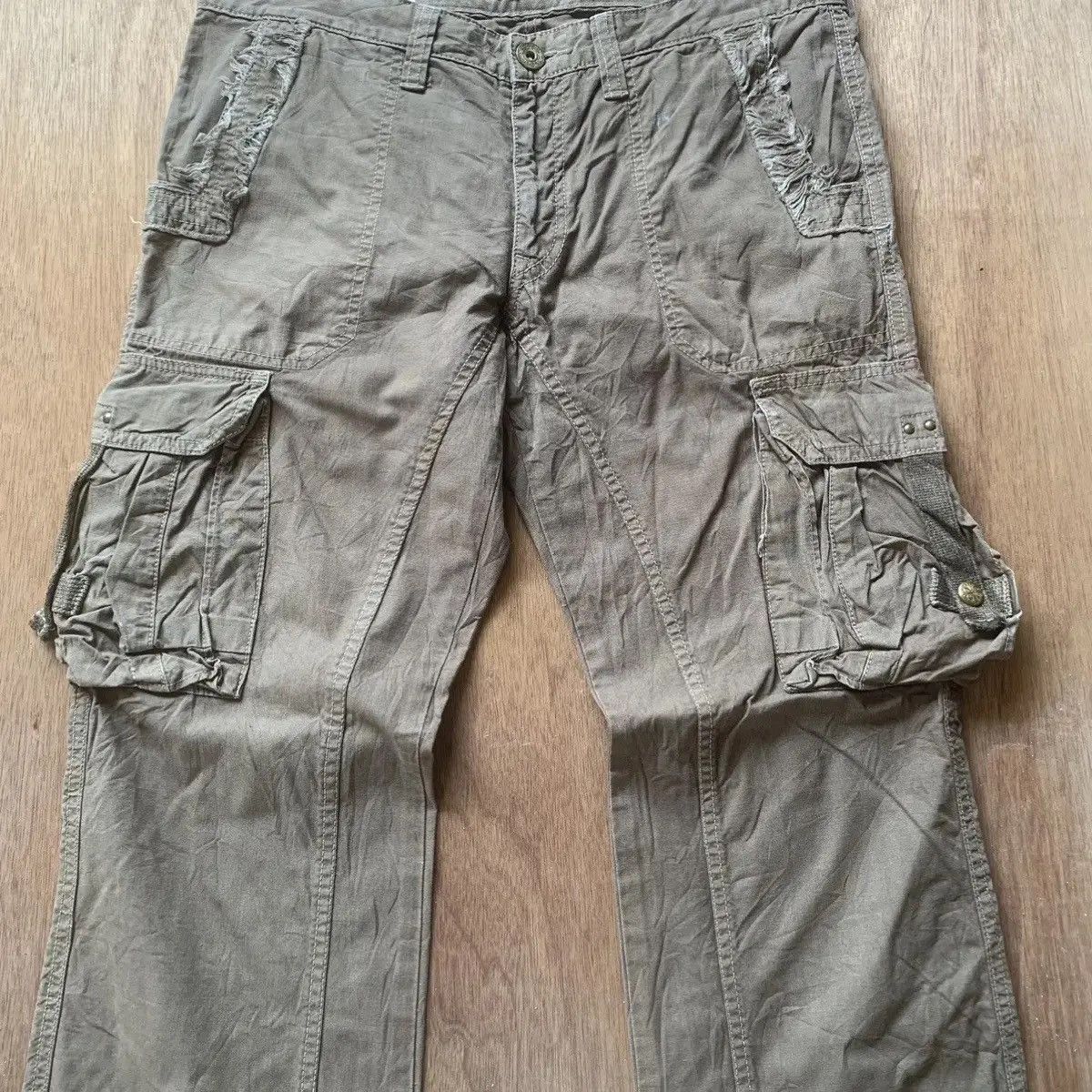 Generic Surplus 💥 STEALS💥 SURPLUS JAPAN UTILITY TROUSERS MULTIPOCKET CARGO Size US 34 / EU 50 - 2 Thumbnail