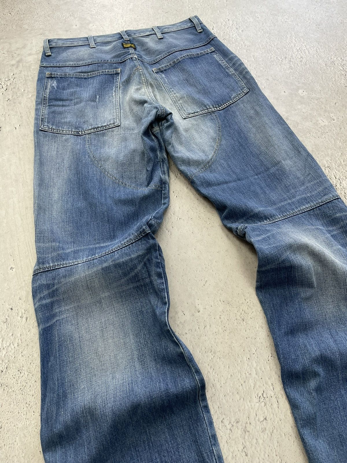 G-Star G-star Raw Denim Blue Jeans Vintage baggy y2k Style Pants Size US 36 / EU 52 - 12 Thumbnail