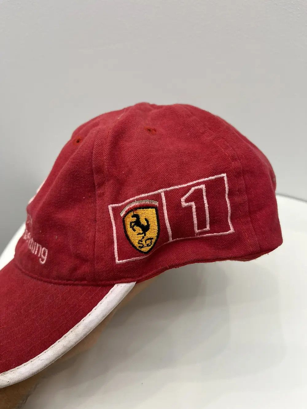 Ferrari Vintage Michael Schumacher 2000 World Champion Ferrari Cap Size ONE SIZE - 2 Thumbnail