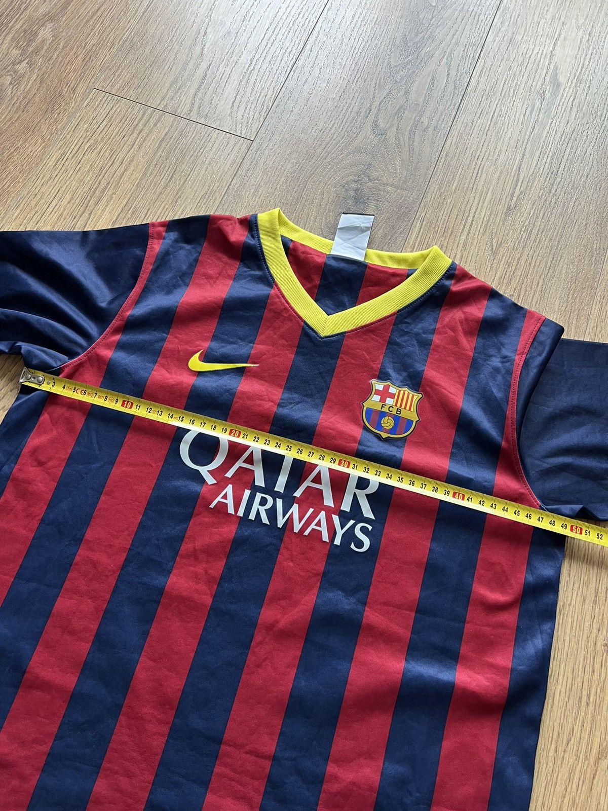 Nike Nike Barcelona 2013/14 jersey player issue soccer shirt Size US S / EU 44-46 / 1 - 6 Thumbnail