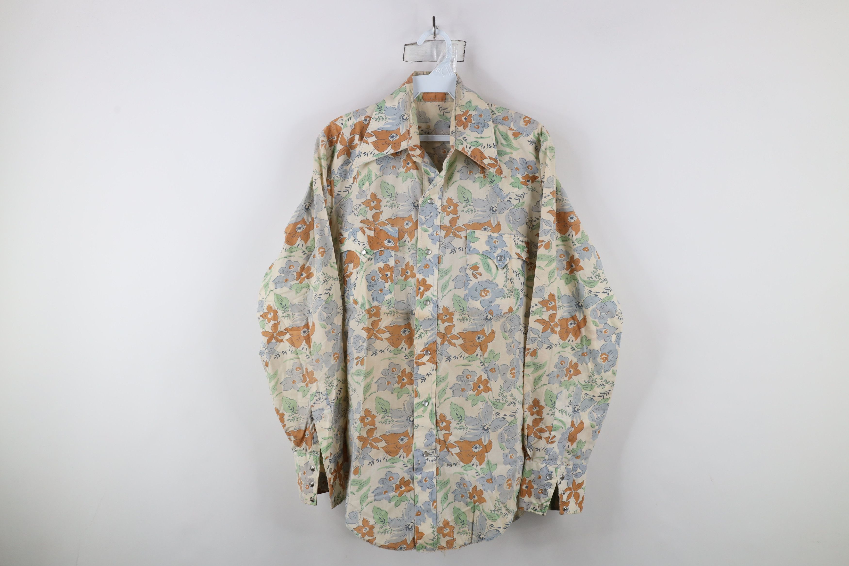 Vintage Vintage 60s 70s Streetwear Western Snap Button Shirt USA Size US M / EU 48-50 / 2 - 1 Thumbnail